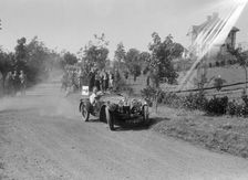 Bugatti Type 37, Bugatti Owners Club Hill Climb, Chalfont St Peter, Buckinghamshire, 1935. Artist: Bill Brunell
