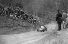 Bugatti Type 37 competing in the Shelsley Walsh Amateur Hillclimb, Worcestershire, 1929. Artist: Bill Brunell