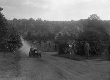 Bugatti Type 30, Bugatti Owners Club Hill Climb, Chalfont St Peter, Buckinghamshire, 1935. Artist: Bill Brunell