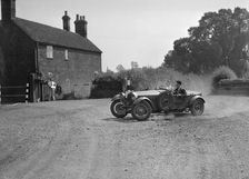 Bugatti Type 30 competing in the Singer CC Rushmere Hill Climb, Shropshire 1935. Artist: Bill Brunell