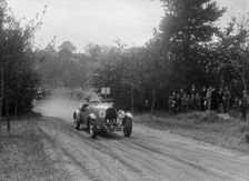 Bugatti Type 49, Bugatti Owners Club Hill Climb, Chalfont St Peter, Buckinghamshire, 1935. Artist: Bill Brunell