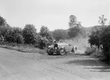 Bugatti Type 49, Bugatti Owners Club Hill Climb, Chalfont St Peter, Buckinghamshire, 1935. Artist: Bill Brunell