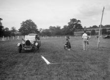 Bugatti Type 40 taking part in the Bugatti Owners Club gymkhana, 5 July 1931. Artist: Bill Brunell