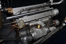 Bugatti type 55 1932. Artist: Simon Clay