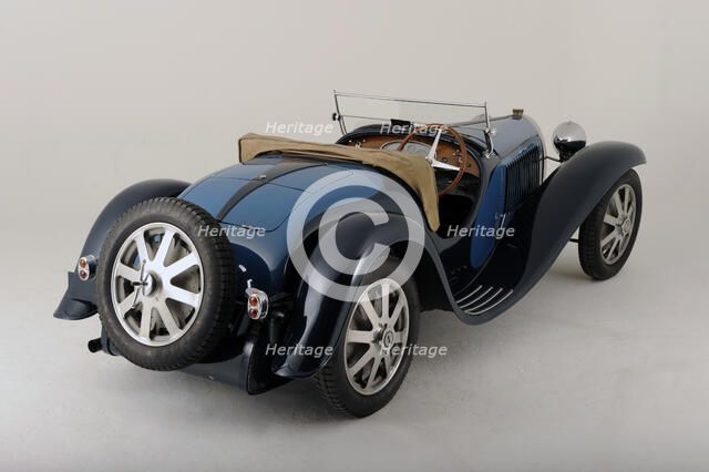 Bugatti type 55 1932. Artist: Simon Clay.