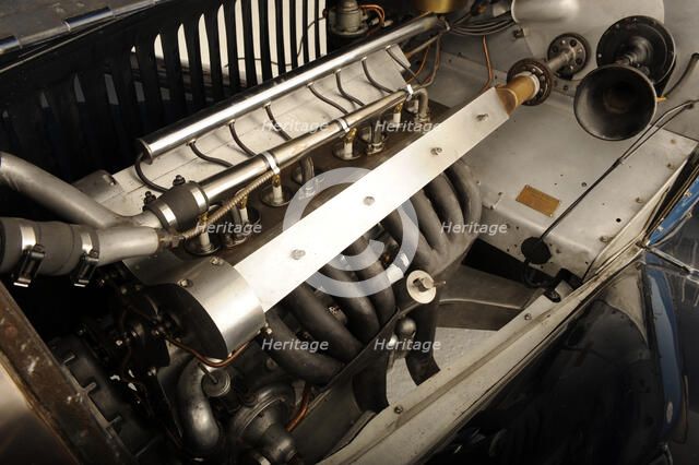 Bugatti type 55 1932. Artist: Simon Clay.