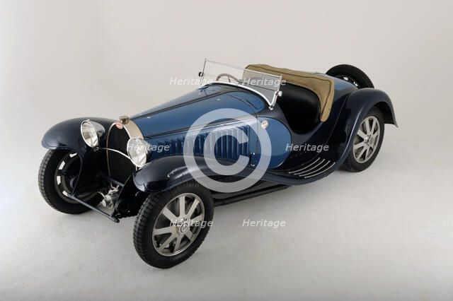 Bugatti type 55 1932. Artist: Simon Clay.