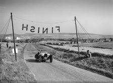 Bugatti Type 55 of CI Craig competing at the Bugatti Owners Club Lewes Speed Trials, Sussex, 1937. Artist: Bill Brunell