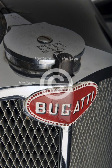 Bugatti type 57S 1937 . Artist: Simon Clay.