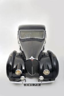Bugatti type 57S 1937 . Artist: Simon Clay