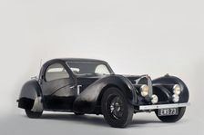 Bugatti type 57S 1937 . Artist: Simon Clay