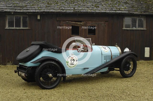 Bugatti Brescia 1924. Artist: Simon Clay.