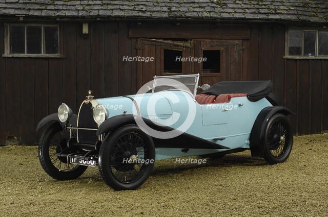 Bugatti Brescia 1924. Artist: Simon Clay.