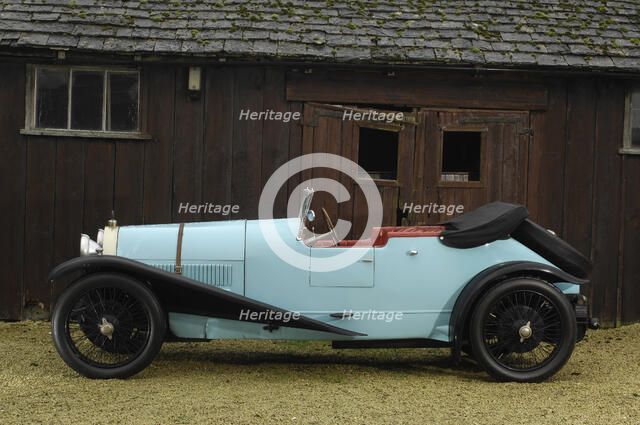 Bugatti Brescia 1924. Artist: Simon Clay.