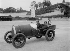 Bugatti Brescia of Leon Cushman, JCC 200 Mile Race, Brooklands, 1922. Artist: Bill Brunell