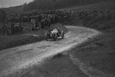 Bugatti Brescia of Raymond Mays, winner of the 1500cc class, Caerphilly Hillclimb, Wales, 1922. Artist: Bill Brunell