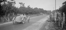 Bugatti Grand Prix-bodied 2 seater, Boulogne Motor Week, east of La Capelle, France, 1928. Artist: Bill Brunell