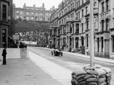 Bugatti in the Mannin Moar race, Isle of Man, 1933