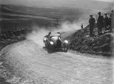 Bugatti of G Blackstock competing in the Scottish Light Car Trial, 1922. Artist: Bill Brunell