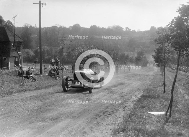 Bugatti Owners Club Hill Climb, Chalfont St Peter, Buckinghamshire, 1935. Artist: Bill Brunell.