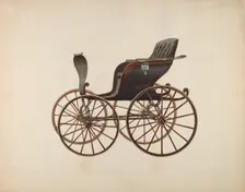 Buggy, c. 1936. Creator: Fred Weiss
