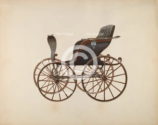 Buggy, c. 1936. Creator: Fred Weiss.