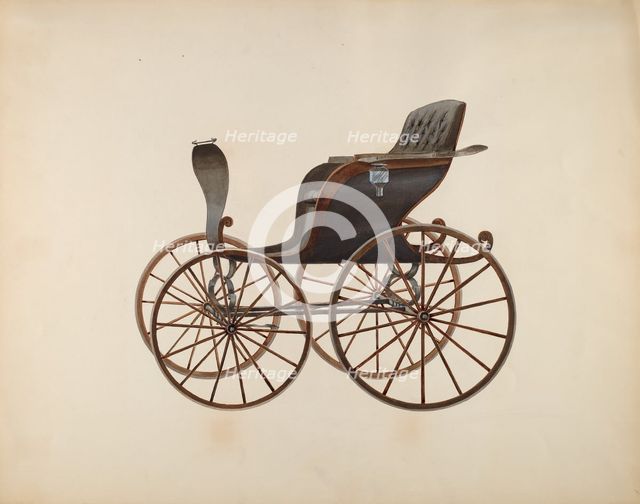 Buggy, c. 1936. Creator: Fred Weiss.