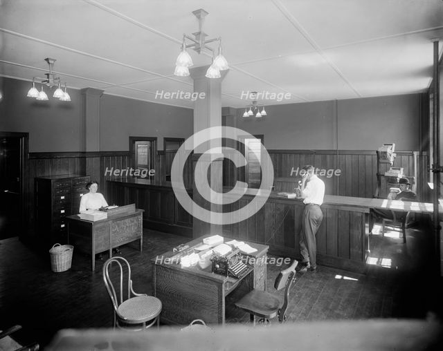Buhl Stamping Co., office, Detroit, Mich., between 1905 and 1915. Creator: Unknown.