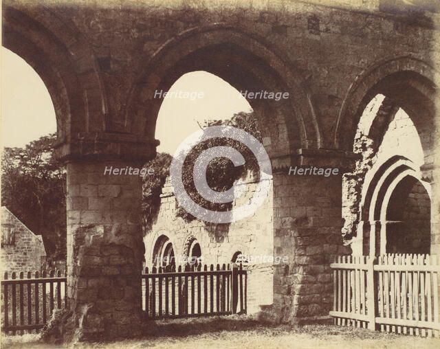 Buildwas Abbey, 1858. Creator: Alfred Capel-Cure.