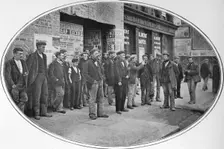 Builders men ready for work, London, c1900 (1901)