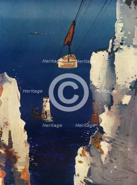 'Building a Lighthouse', c1930. Creator: Unknown.