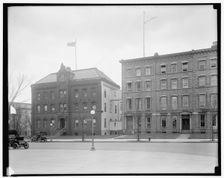 Building, B St., SE, between 1910 and 1920. Creator: Harris & Ewing