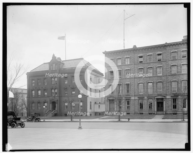 Building, B St., SE, between 1910 and 1920. Creator: Harris & Ewing.