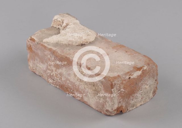 Building brick from Bethune-Cookman University's White Hall, ca. 1916. Creator: Unknown.