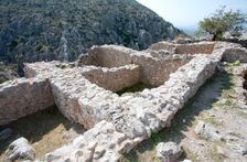 Building Delta at Mycenae, Greece. Creator: Samuel Magal