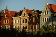 Building facades, Old Town, Gdansk, Poland, 2015. Creator: Unknown
