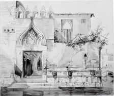 Building in Venice, 1878. Creator: Louis Michel Eilshemius