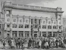 Building of The Institute of Painters in Water Colours, built in Piccadilly by..., 1883. Creator: Unknown