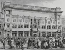 Building of The Institute of Painters in Water Colours, built in Piccadilly by..., 1883. Creator: Unknown
