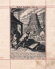 Building of the Tower of Babel, 1716
