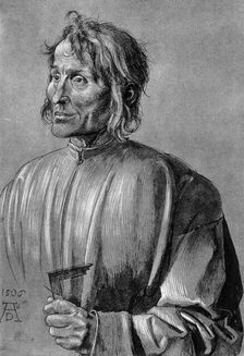 Building master Hieronymus of Augsburg 1506, (1936). Artist: Albrecht Dürer