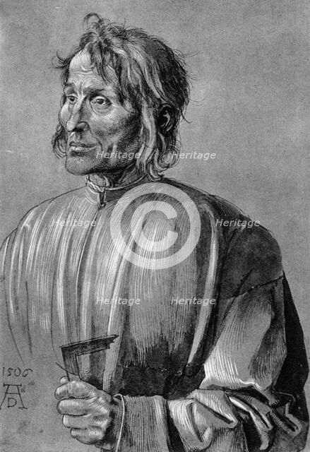 'Building master Hieronymus of Augsburg', 1506, (1936). Artist: Albrecht Dürer