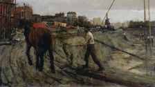 Building Site, c.1900. Creator: George Hendrik Breitner