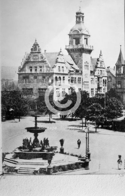 Building & Park - unknown. Creator: Unknown.