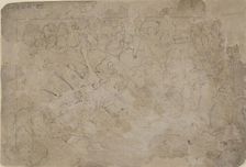 Building the Bridge to Lanka, mid-18th century. Creator: Unknown