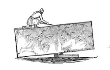 Building the Pyramids, 1844. Creator: Unknown