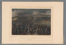 Building the pithead, 1832, (1833). Creator: Auguste Raffet