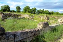 Buildings at Edessa, Greece. Creator: Samuel Magal