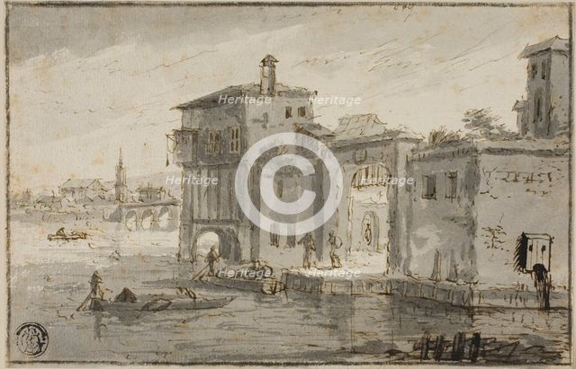 Buildings Beside Lagoon, n.d.