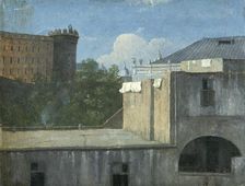 Buildings in Naples with the North-East side 1782. Artist: Thomas Jones